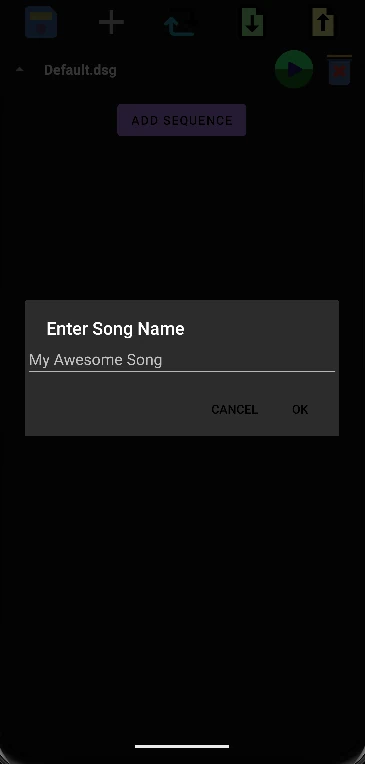 GAAP App Drum Sequencer Composing Patterns Manually