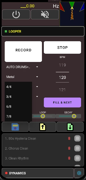 GAAP App Looper AI Generator Metal Signature Adaptation